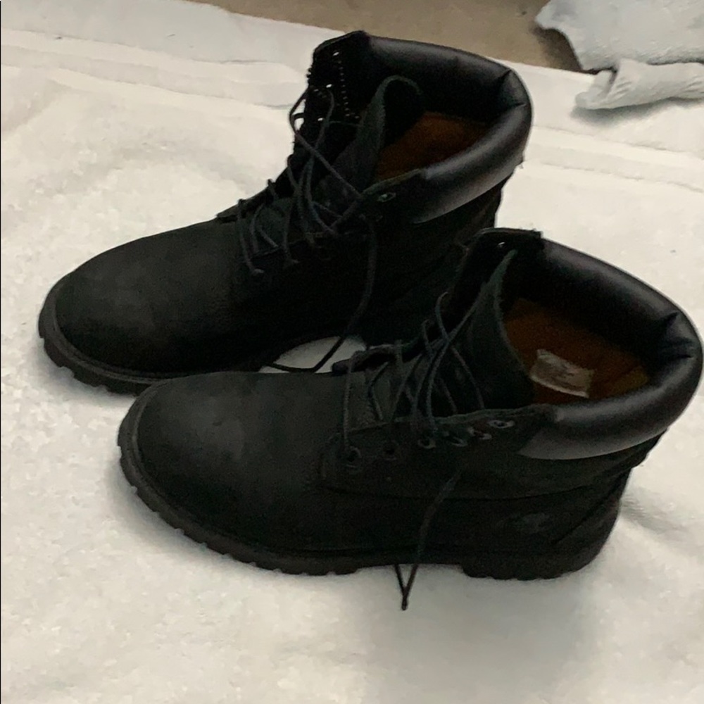 All black timberlands